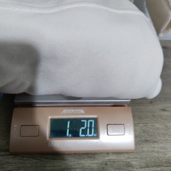 TNA Aritzia Fleece Shirt Jacket Snap Front Ivory Size 2XL - Picture 9 of 9